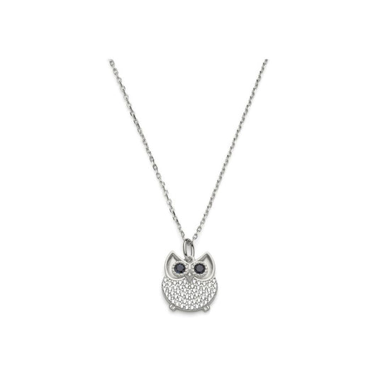 Collier Eule – Silber